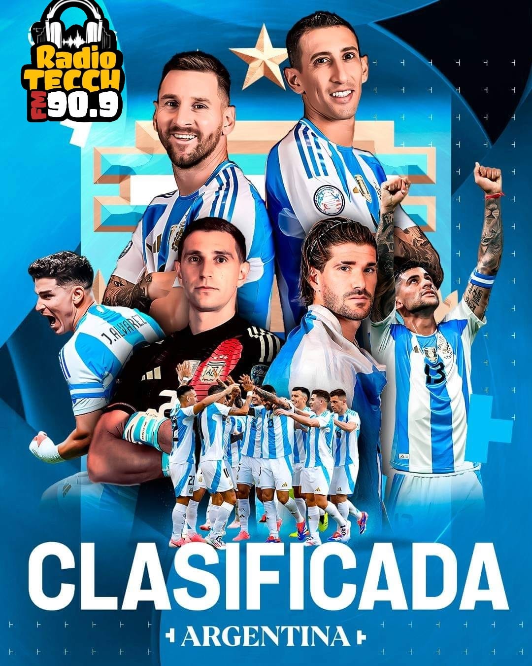 ARGENTINA CLASIFICADA A LOS CUARTOS DE FINAL