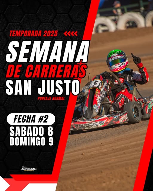 Semana de Carreras y ponemos segunda en San Justo