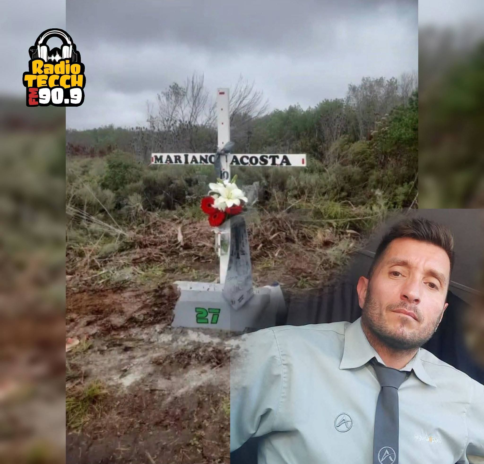 A TRES MESES DE LA TRAGEDIA, HOMENAJEARON AL CHOFER MARIANO ACOSTA EN LA AUTOPISTA ROSARIO–SANTA FE