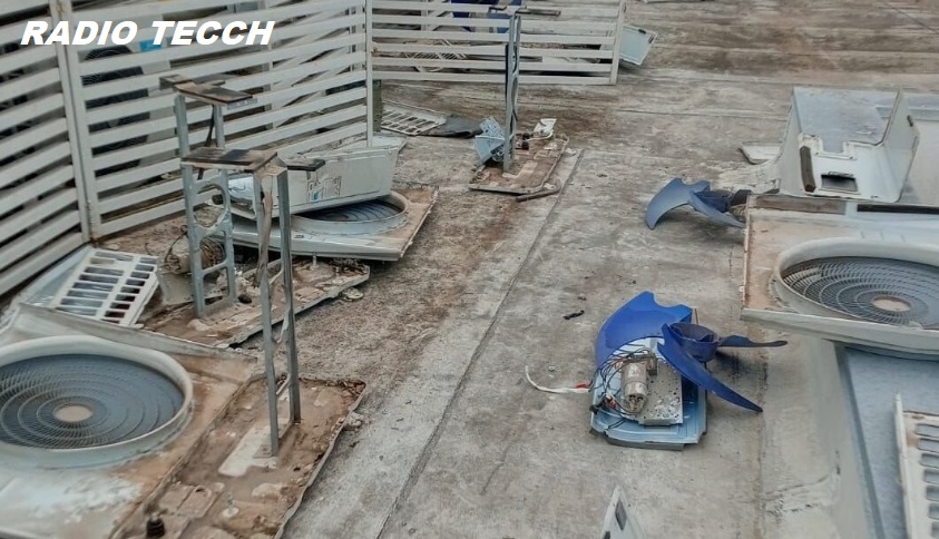 Robaron siete aires acondicionados del centro de salud de barrio Pompeya.